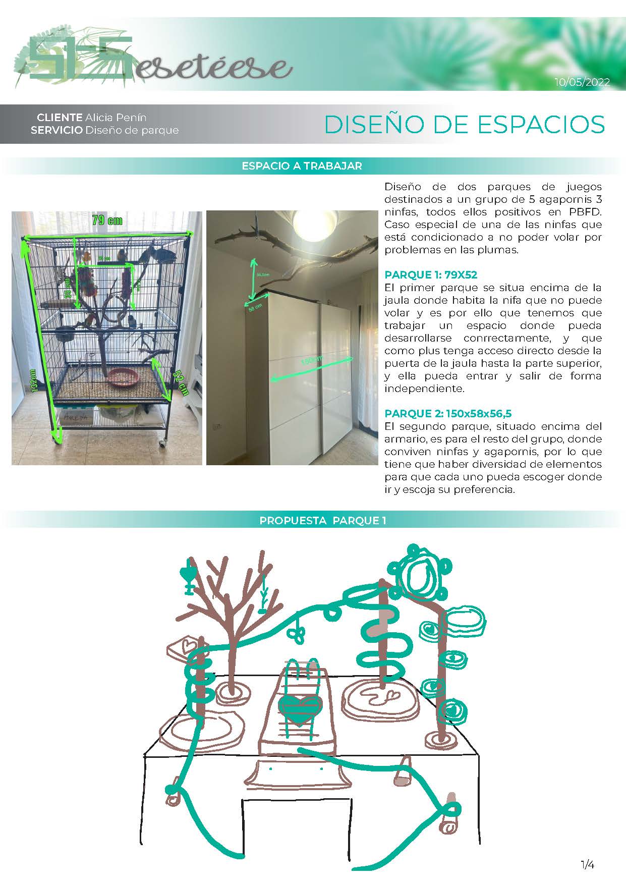 DISEÑO DE ESPACIOS | Parque de juegos