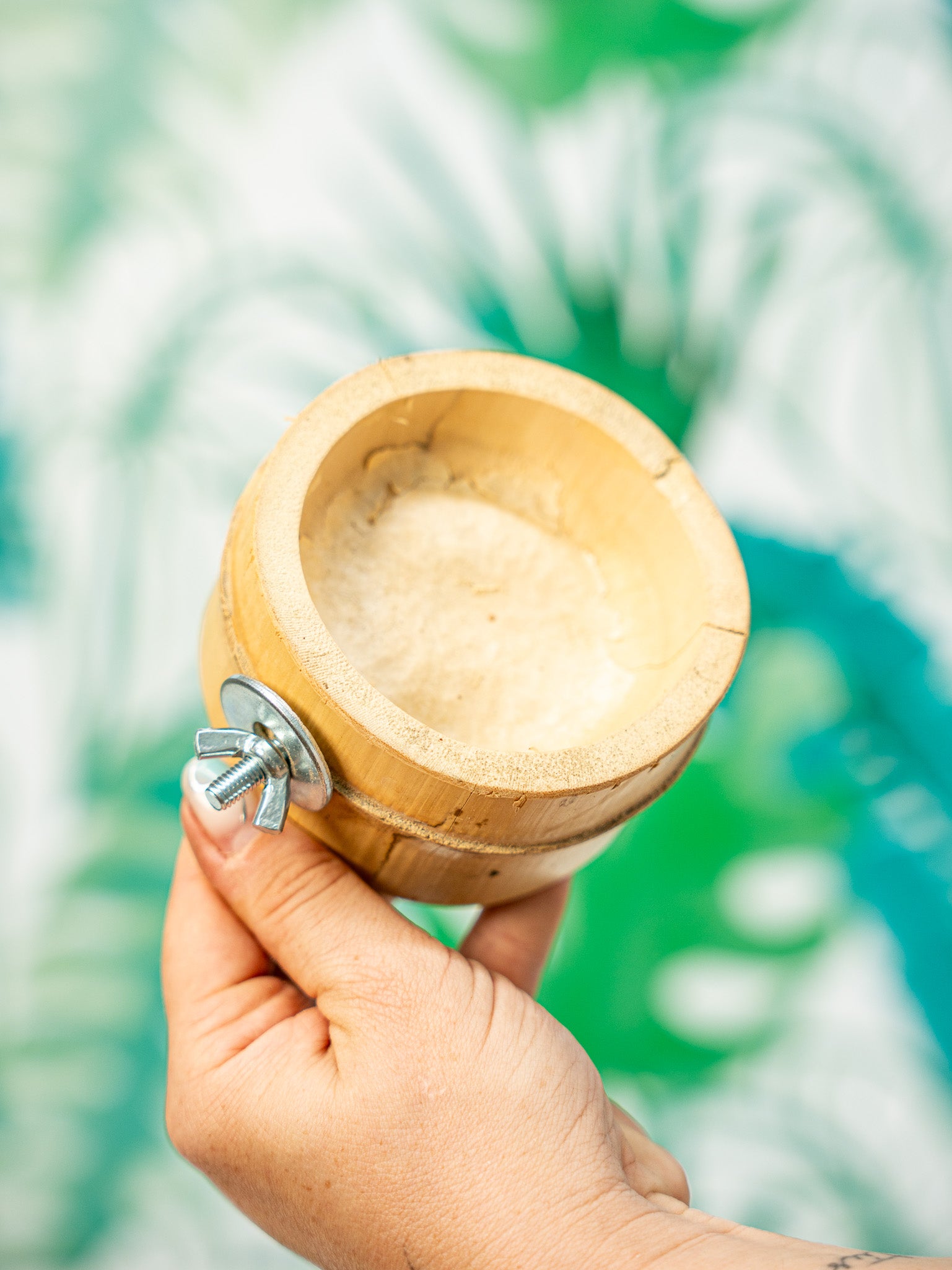 COMEDERO VASITO BAMBÚ mini (piezas limitadas)