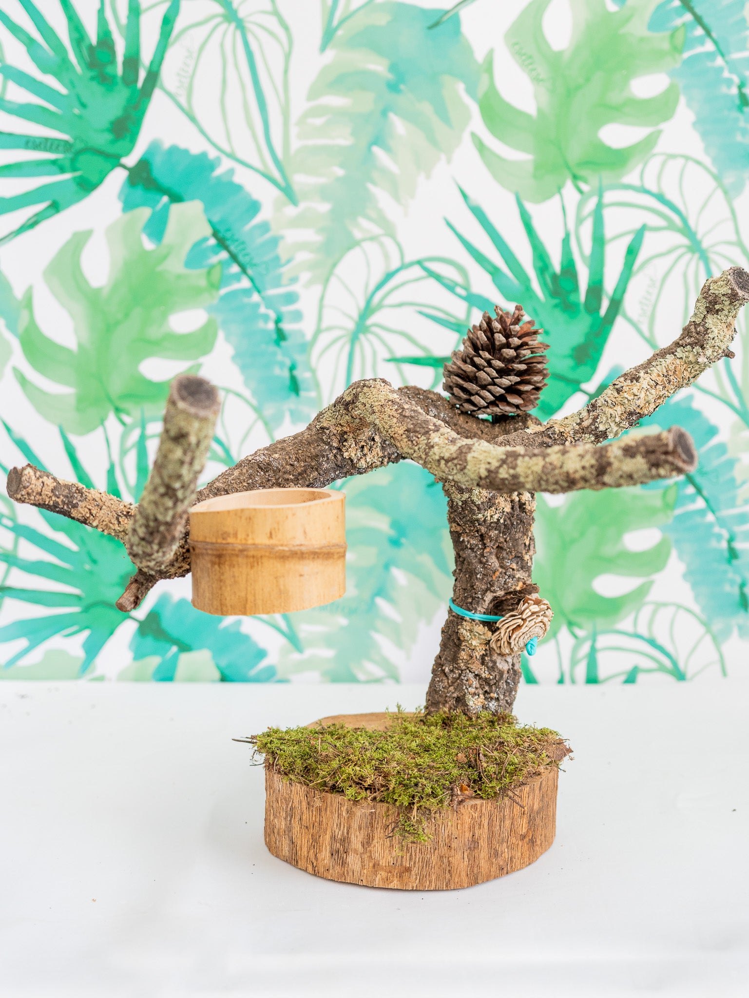 PERCHA SOBREMESA (PIEZA ÚNICA #16) 60x50