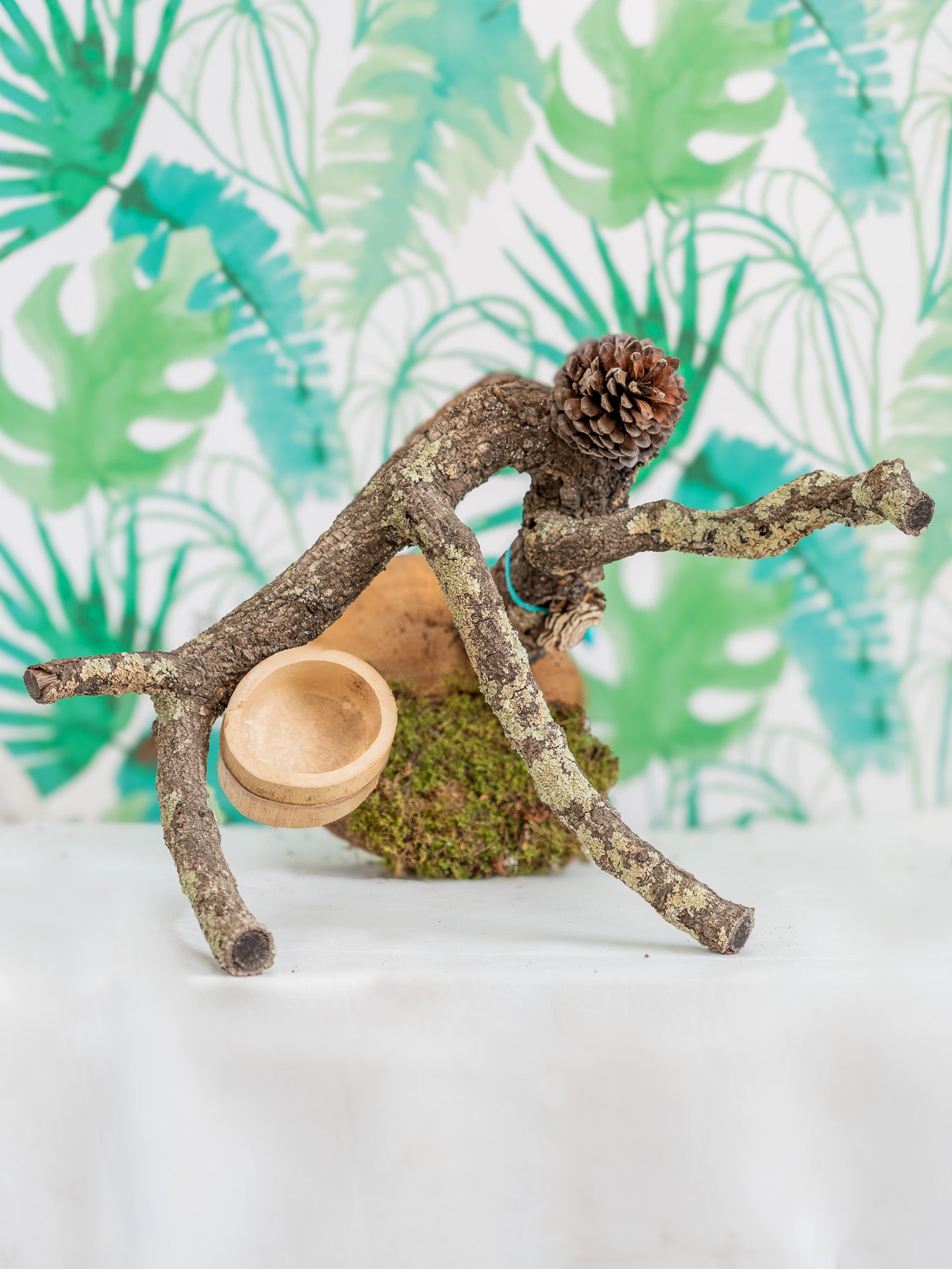 PERCHA SOBREMESA (PIEZA ÚNICA #16) 60x50