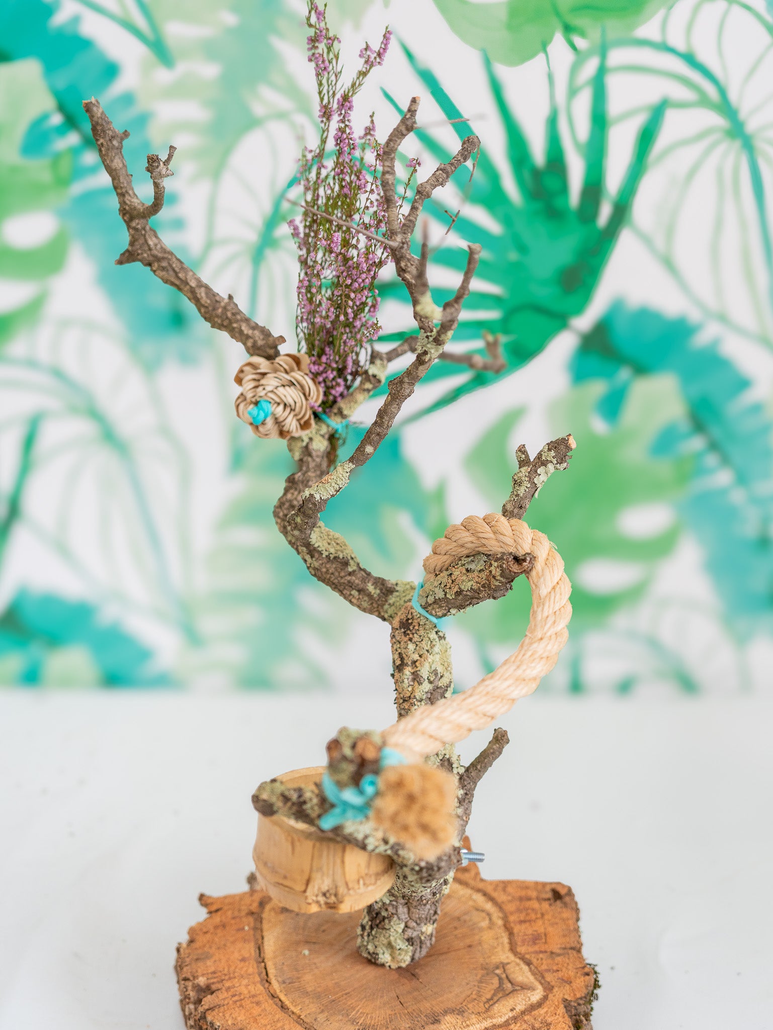 PERCHA SOBREMESA (PIEZA ÚNICA #17) 40x60