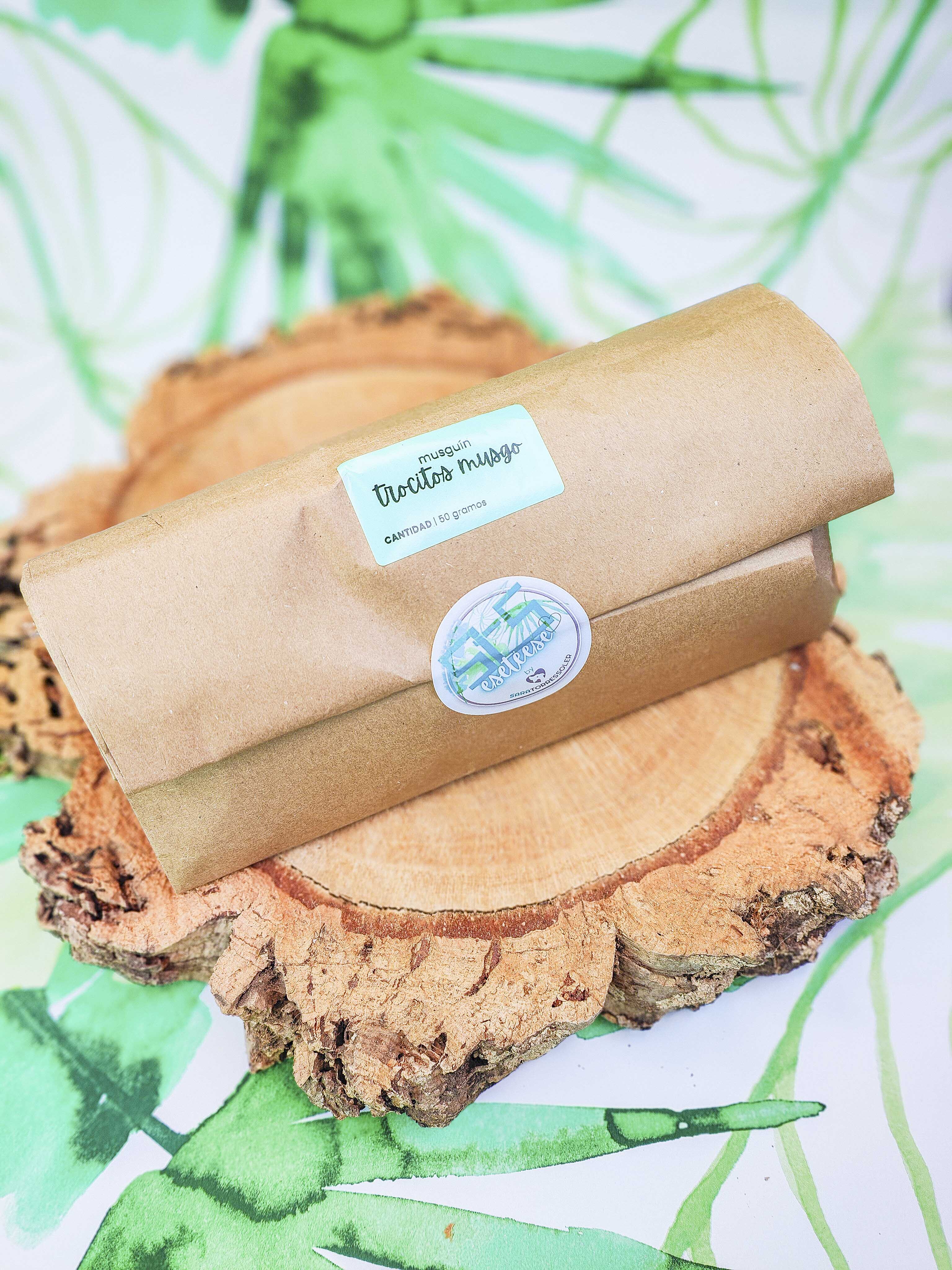 MUSGUÍN trocitos de musgo