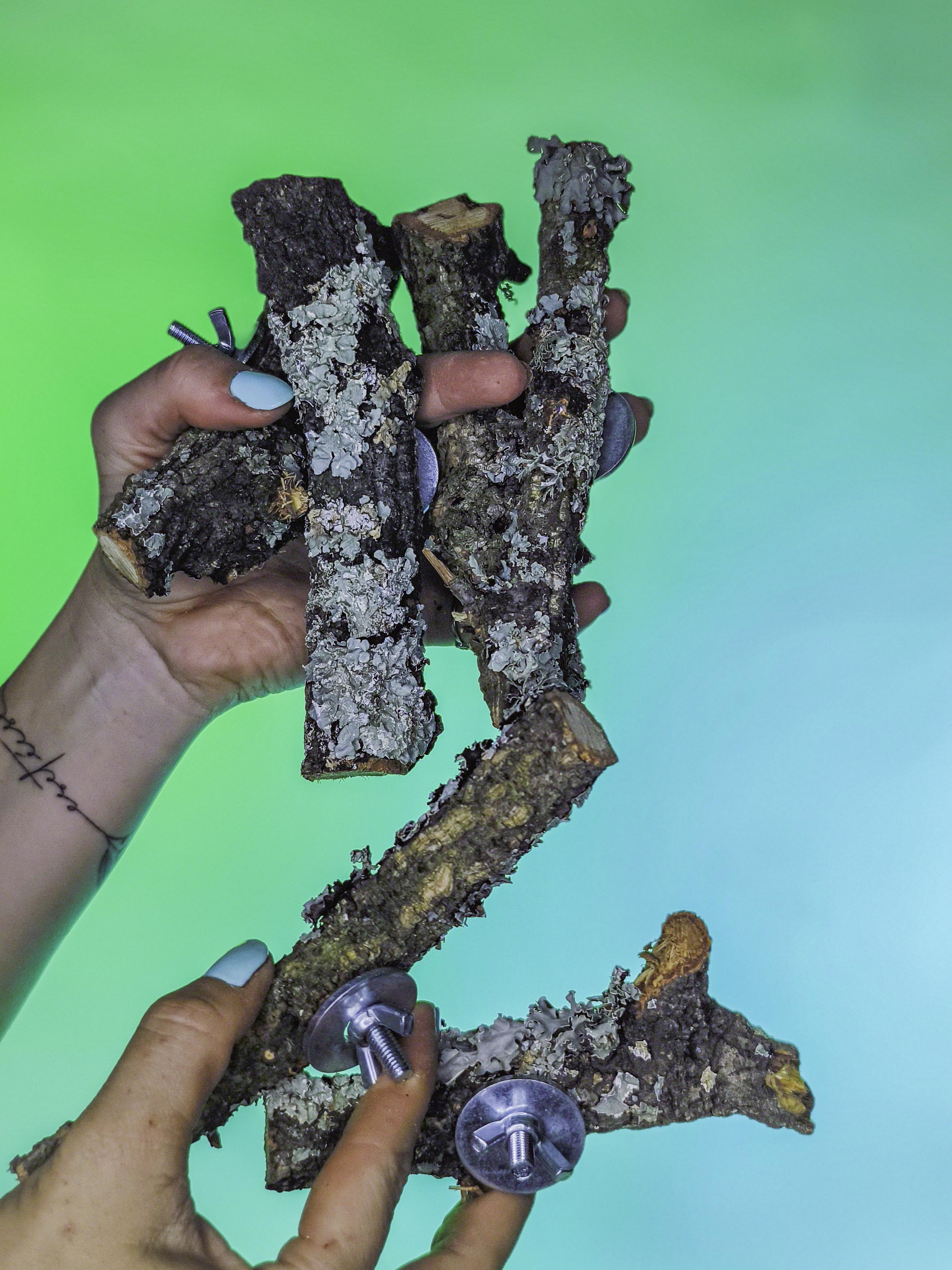 RAMITAS ESCALERA MURAL