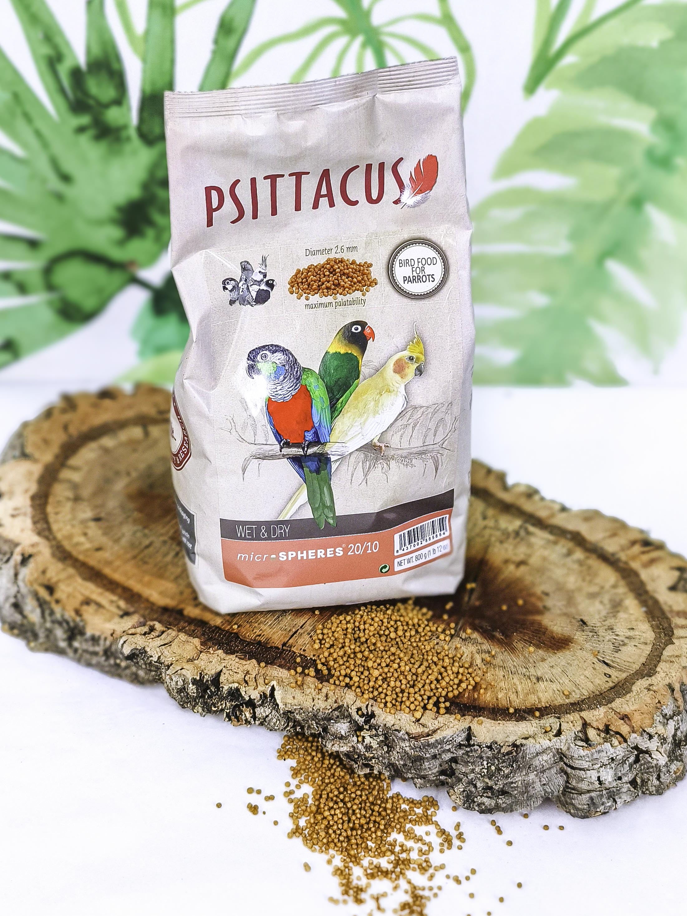 PIENSO Psittacus Microspheres