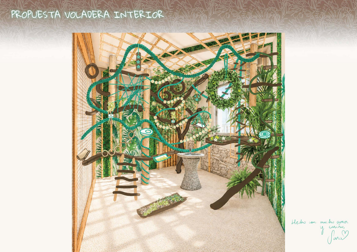 DISEÑO DE ESPACIOS | Voladera interior