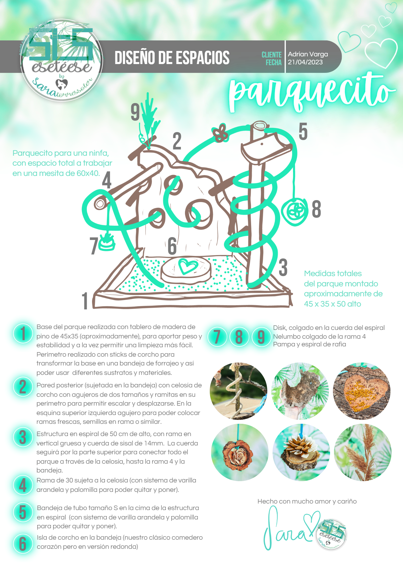 DISEÑO DE ESPACIOS | Parquecito