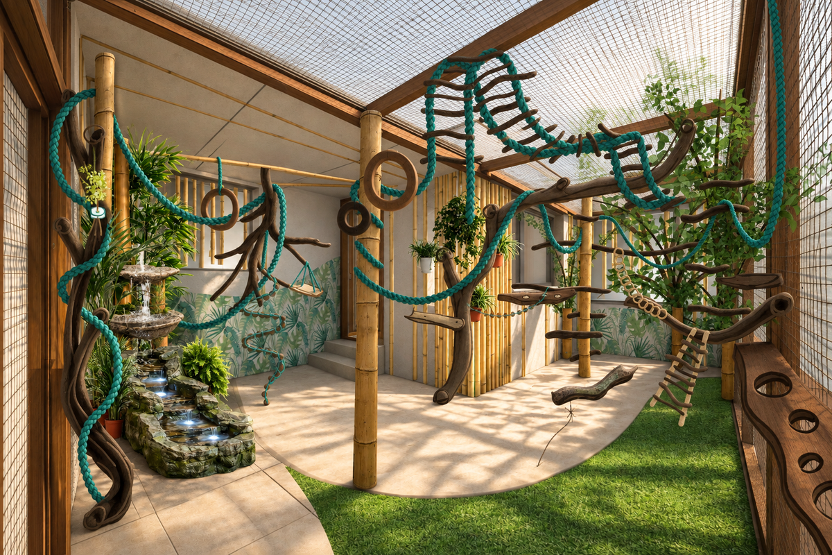 DISEÑO DE ESPACIOS | Voladera exterior