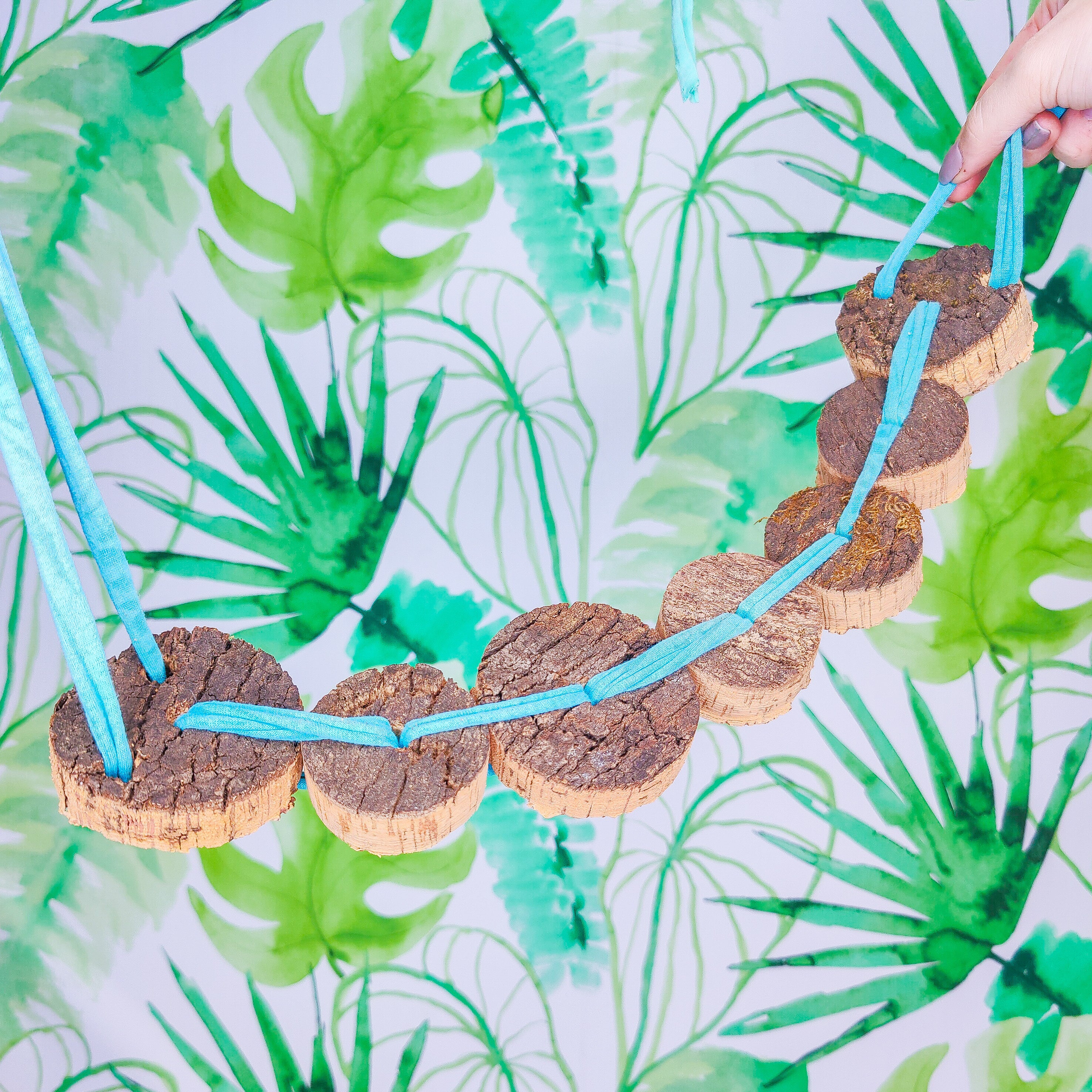 PUENTE DISCOS DE CORCHO