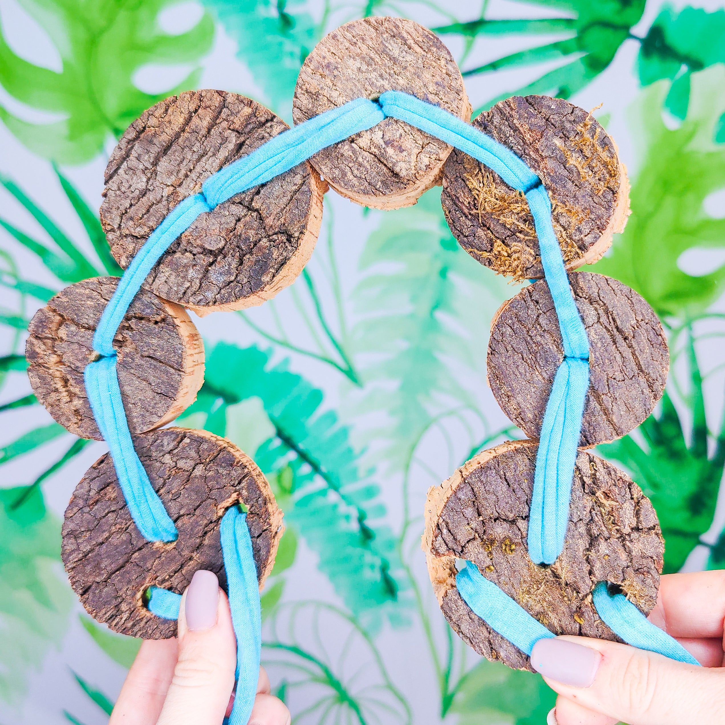 PUENTE DISCOS DE CORCHO