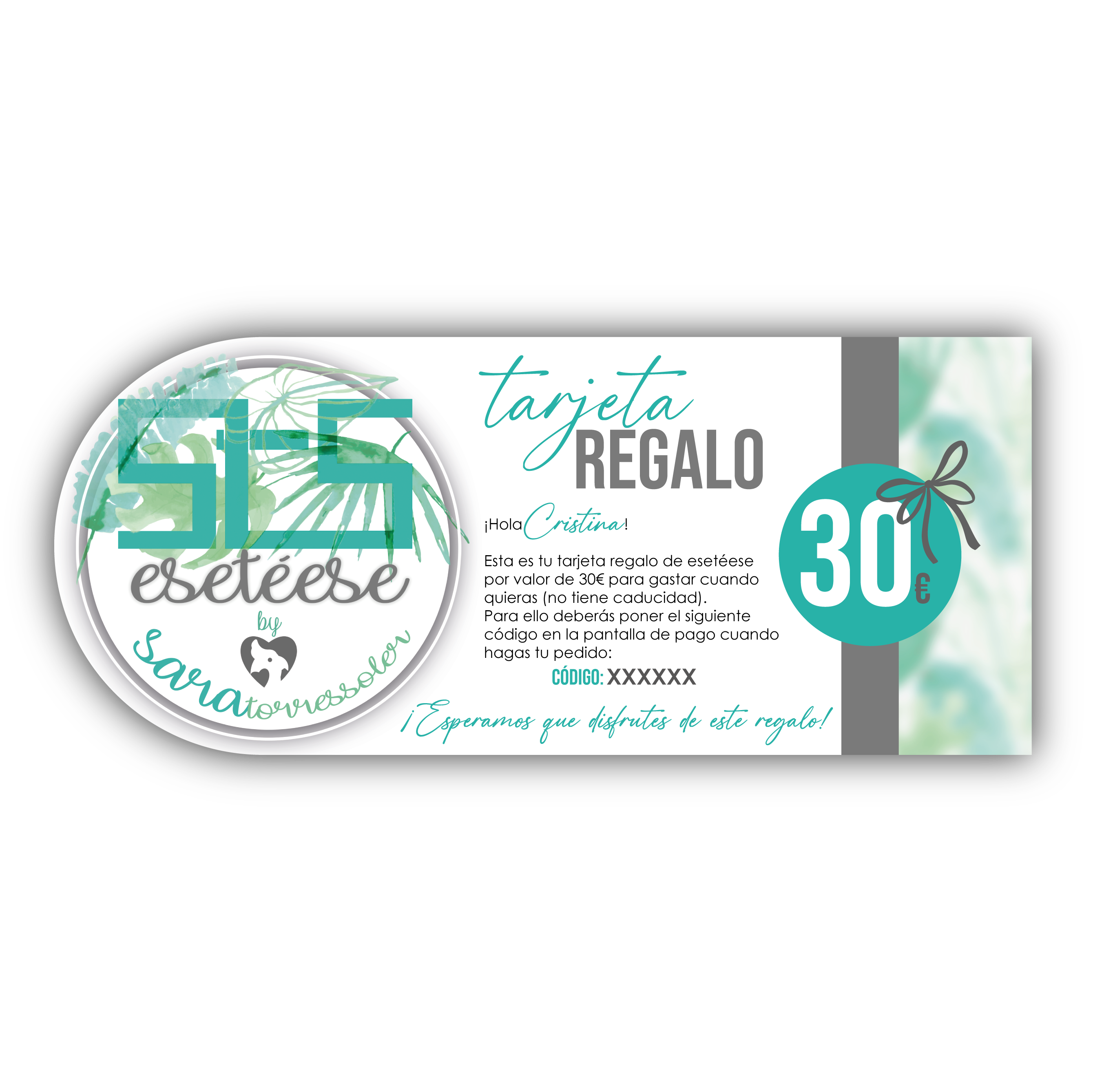 TARJETA REGALO 30€