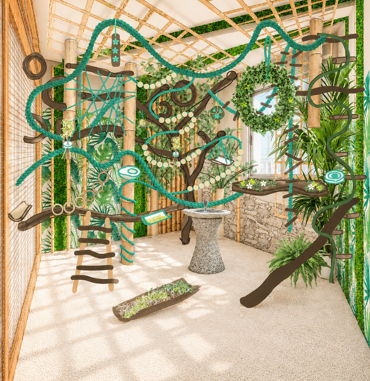DISEÑO DE ESPACIOS | Voladera interior